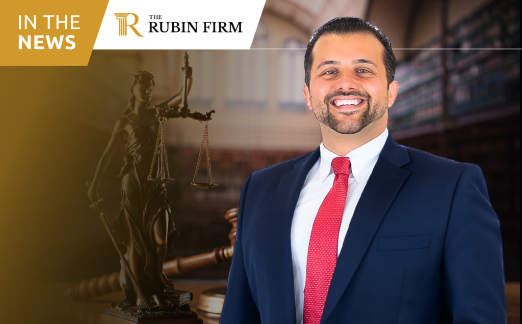 Rubin Law Firm is very excited to announce that Paul M. Aloise Jr., Esq., has officially joined the firm as a Shareholder in 2024